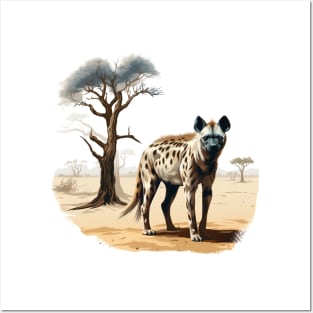 Spotted Hyena Posters and Art